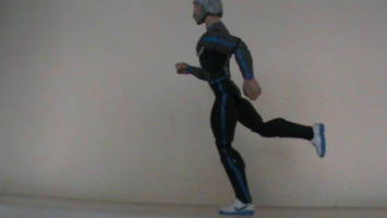 Age Of Ultron Quicksilver (Marvel Legends) Custom Action Figure [Side]