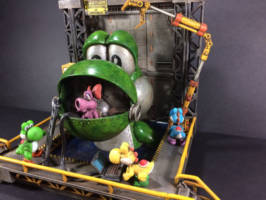 Yoshi Mech Bay (Nintendo) Custom Diorama / Playset
