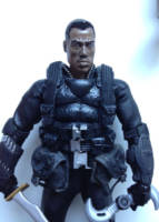 Blade: Mezco 1/12 Collective Style (Marvel Knights) Custom Action Figure