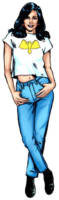 DONNA TROY in her civil outfit (DC Universe) Custom Action Figure