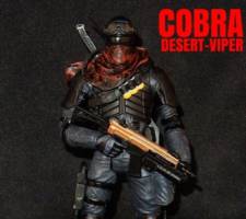Cobra Desert-viper 6" 1:12th Scale (G.I. Joe) Custom Action Figure