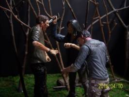 Wolf Episode 609 "No Way Out" (Walking Dead) Custom Action Figure