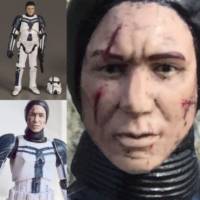 Stormtrooper Commander (removable helmet) (Star Wars) Custom Action Figure [Original compared to mine]