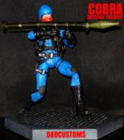 Cobra Bazooka Trooper 6" 1:12th Scale (G.I. Joe) Custom Action Figure [CUSTOM GI JOE COBRA BAZOOKA TROOPER 6" INCH 1:12th]
