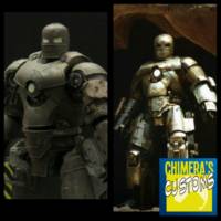 Iron Man Mark One (MCU) (Avengers) Custom Action Figure [Iron Man Mark One by Chimeras Customs]