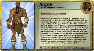 argos the Law Keeper of the Elders (Masters of the Universe) Custom Action Figure