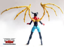 Red Lantern Bleez (DC Universe) Custom Action Figure