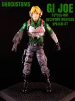 Gi Joe Psyche-out 6" 1:12th Scale (G.I. Joe) Custom Action Figure [CUSTOM GI JOE MARVEL LEGENDS BLACK SERIES STYLE 6]
