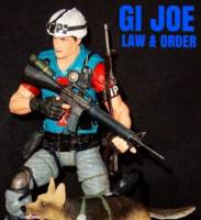 Gi Joe Law & order 6" 1:12th Scale (G.I. Joe) Custom Action Figure