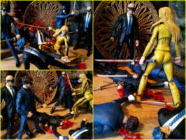Beatrix Kiddo (Comic Style) (Kill Bill) Custom Action Figure [Hattori Hanzo the blade of decapitation]