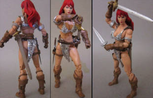Conan & Red Sonja (Marvel Version) (Marvel Legends) Custom Action Figure