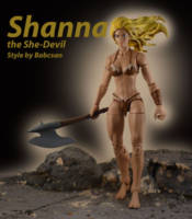 Shanna (the She-Devil) (Marvel Legends) Custom Action Figure