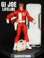 Gi Joe Lifeline 6" 1:12th Scale (G.I. Joe) Custom Action Figure [CUSTOM GI JOE LIFELINE MEDIC STYLE 6" INCH 1:12th SCALE]