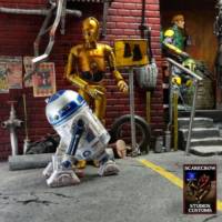C-3po & R2-d2 (Star Wars) Custom Action Figure