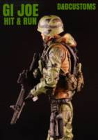 Gi Joe Hit & Run 6" 1:12th Scale (G.I. Joe) Custom Action Figure [CUSTOM GI JOE HIT & RUN 6]