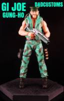 GI JOE GUNG-HO 6" 1:12th Scale (G.I. Joe) Custom Action Figure [CUSTOM GI JOE GUNG-HO MARINE STYLE 6]