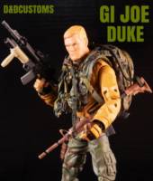 Gi Joe Duke 6" 1:12th Scale (G.I. Joe) Custom Action Figure [CUSTOM GI JOE DUKE STYLE 6]