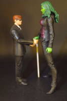 The Sensible She-Hulk (Attorney Jen Walters) (Marvel Legends) Custom Action Figure [Daredevil Season 3]