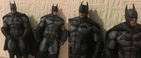 Batman Arkham Origins (Batman - Arkham Origins) Custom Action Figure [Comparison]