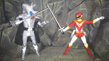 Back Dimensional Count Radiguet (Power Rangers) Custom Action Figure