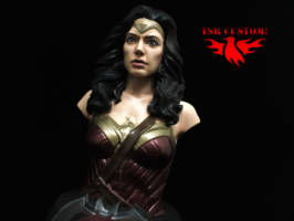 Gal Gadot as Wonder Woman (Bust) (Wonder Woman) Custom Statue / Bust