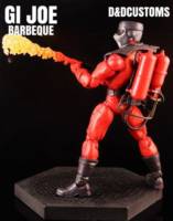 GI JOE Barbeque 6" 1:12TH SCALE (G.I. Joe) Custom Action Figure [CUSTOM GI JOE MARVEL LEGENDS BLACK SERIES STYLE 6]