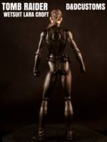 WETSUIT Lara Croft 6" (Tomb Raider) Custom Action Figure [custom 6" tomb raider wetsuit lara croft]