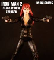 Iron Man 2 Black Widow avenger 6.5" (Iron Man 2) Custom Action Figure
