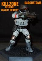 KILLZONE HELGHAST ASSAULT INFANTRY 6 Inch 1:12 Scale (Killzone) Custom Action Figure [CUSTOM HELGHAST ASSAULT INFANTRY 6" INCH 1:12TH SCALE CUSTOM ACTION FIGURE MARVEL LEGENDS STYLE]