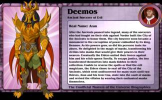 DEEMOS ancient sorcerer of evil (Masters of the Universe) Custom Action Figure
