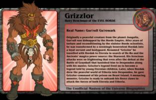 GRIZZLOR hairy henchmen of the evil horde (Masters of the Universe) Custom Action Figure