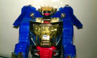 3d printed crown for G1 grimlock Dinobot transformer (Transformers) Custom Action Figure