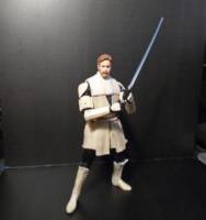 Clone General Obi Wan Kinobi (Star Wars Clone Wars) Custom Action Figure