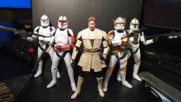 Clone General Obi Wan Kinobi (Star Wars Clone Wars) Custom Action Figure