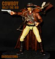 BILLY THE KID Cowboy Renegade Outlaw 6" 1:12th (Jonah Hex) Custom Action Figure [CUSTOM COWBOY RENEGADE OUTLAW BILLY THE KID MARVEL LEGENDS STYLE 6]