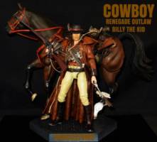 BILLY THE KID Cowboy Renegade Outlaw 6" 1:12th (Jonah Hex) Custom Action Figure [CUSTOM COWBOY RENEGADE OUTLAW BILLY THE KID MARVEL LEGENDS STYLE 6]