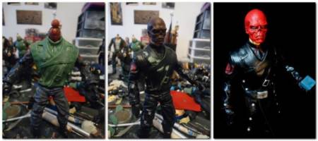 Red Skull Captain America First avenger movie (Marvel Legends) Custom Action Figure
