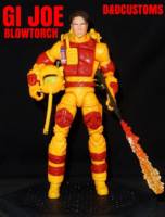 GI JOE BLOWTORCH 6" 1:12th Scale (G.I. Joe) Custom Action Figure [CUSTOM GI JOE BLOWTORCH 6" INCH 1:12th SCALE ACTION FIGURE BLACK SERIES MARVEL LEGENDS STYLE]