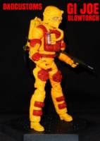 GI JOE BLOWTORCH 6" 1:12th Scale (G.I. Joe) Custom Action Figure [CUSTOM GI JOE BLOWTORCH 6" INCH 1:12th SCALE ACTION FIGURE BLACK SERIES MARVEL LEGENDS STYLE]