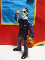 Halloween Slasher MM1 (Figurine) (Horror) Custom Miniature / Figurine [Left Profile view]