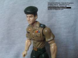 2º Ten. De artilharia (exÉrcito Brasileiro) - 2nd Lt. artillery (brazilian army) (G.I. Joe 30th Anniversary) Custom Action Figure