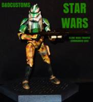 STAR WARS ORDER 66 Commander Gree 6" (Star Wars) Custom Action Figure [CUSTOM STAR WARS BLACK SERIES 6]