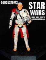 STAR WARS ORDER 66 Commander Bacara 6" (Star Wars) Custom Action Figure [CUSTOM STAR WARS BLACK SERIES 6" 1:12TH SCALE CLONE WARS TROOPER COMMMANDER BACARA]
