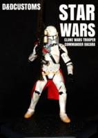 STAR WARS ORDER 66 Commander Bacara 6" (Star Wars) Custom Action Figure [CUSTOM STAR WARS BLACK SERIES 6" 1:12TH SCALE CLONE WARS TROOPER COMMMANDER BACARA]
