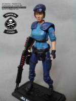 Jill Valentine - Resident Evil (Resident Evil) Custom Action Figure [Gi Joe Custom Jill Valentine - Resident Evil 4]