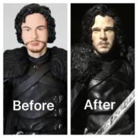 Jon Snow (Lord of the Rings) Custom Action Figure
