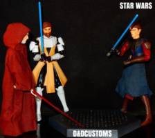 STAR WARS Count Dooku 2.0  6" (Star Wars Clone Wars) Custom Action Figure [CUSTOM STAR WARS BLACK SERIES 6" 1:12TH SCALE COUNT DOOKU SITH LORD TYRANUS]