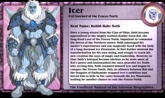 ICER  evil overlord of the frozen north (Masters of the Universe) Custom Action Figure