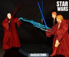 STAR WARS Count Dooku 3.0  6" (Star Wars Clone Wars) Custom Action Figure [CUSTOM STAR WARS BLACK SERIES 6" 1:12TH SCALE COUNT DOOKU SITH LORE TYRANUS]