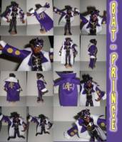 Bat-Prince (Musicians) Custom Action Figure [bat prince collage 02]